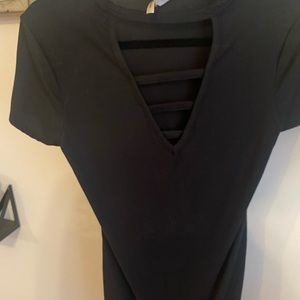 LBD with v neck detail, never worn